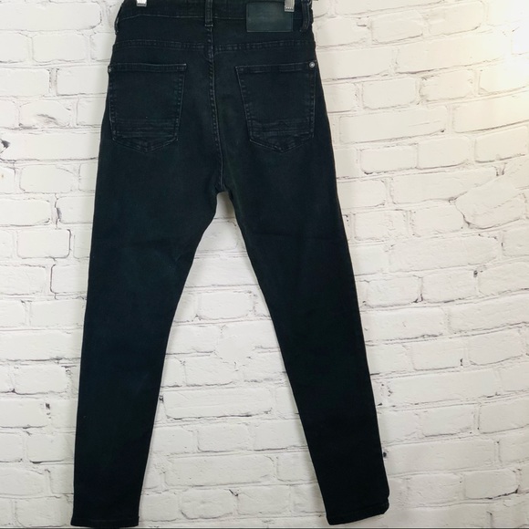 Zara: ZDMC Goods Original Denim Clothing 1975. Skinny High Rise  Black Jeans - Picture 3 of 15
